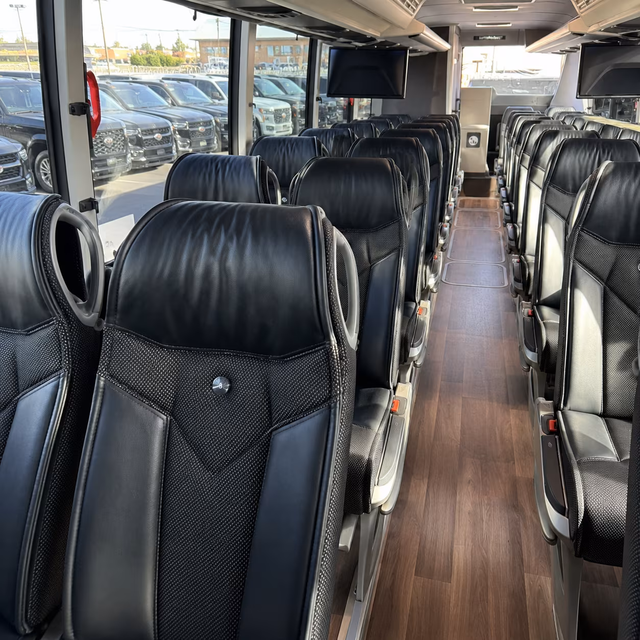 folsom charter bus inside