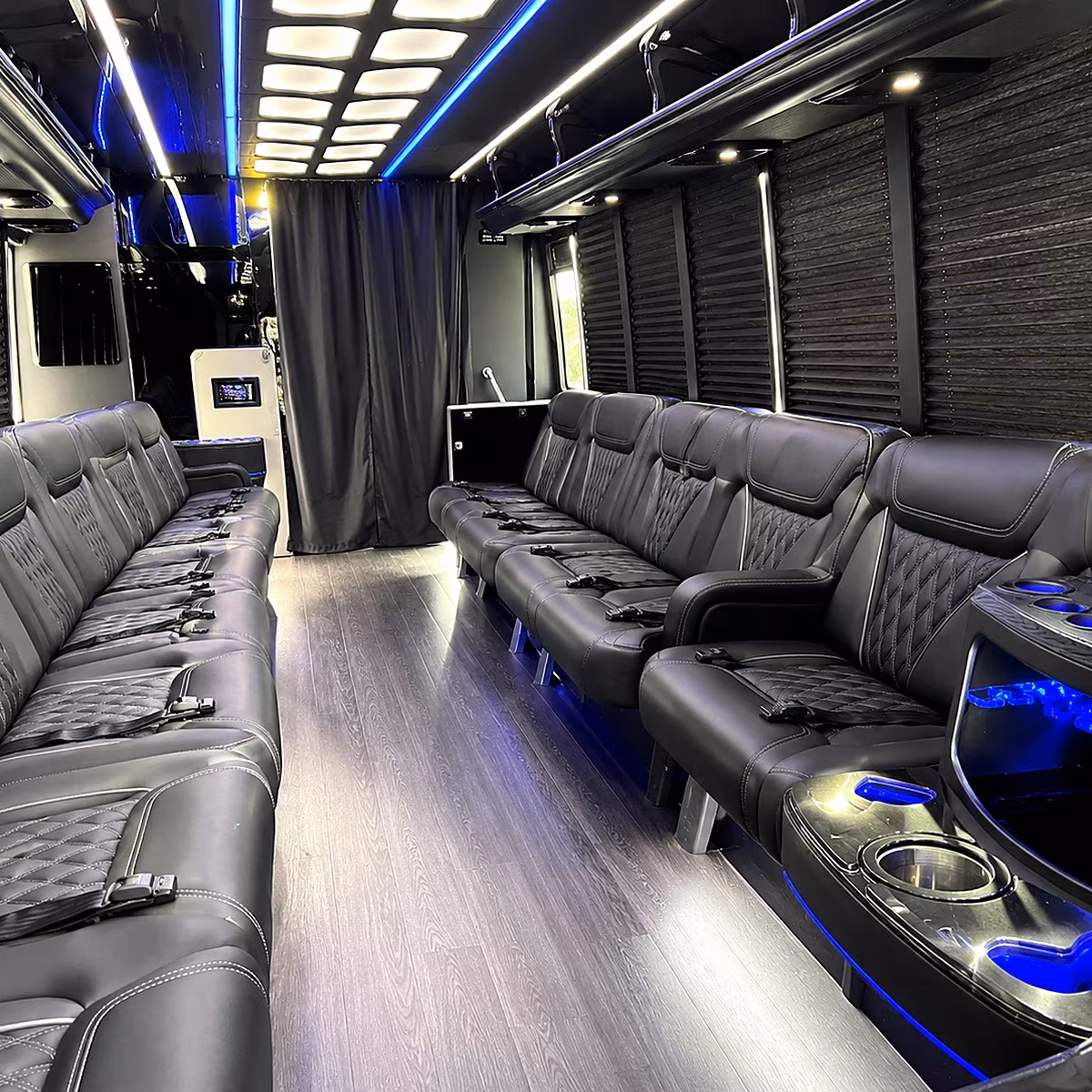 folsom prom party bus rental