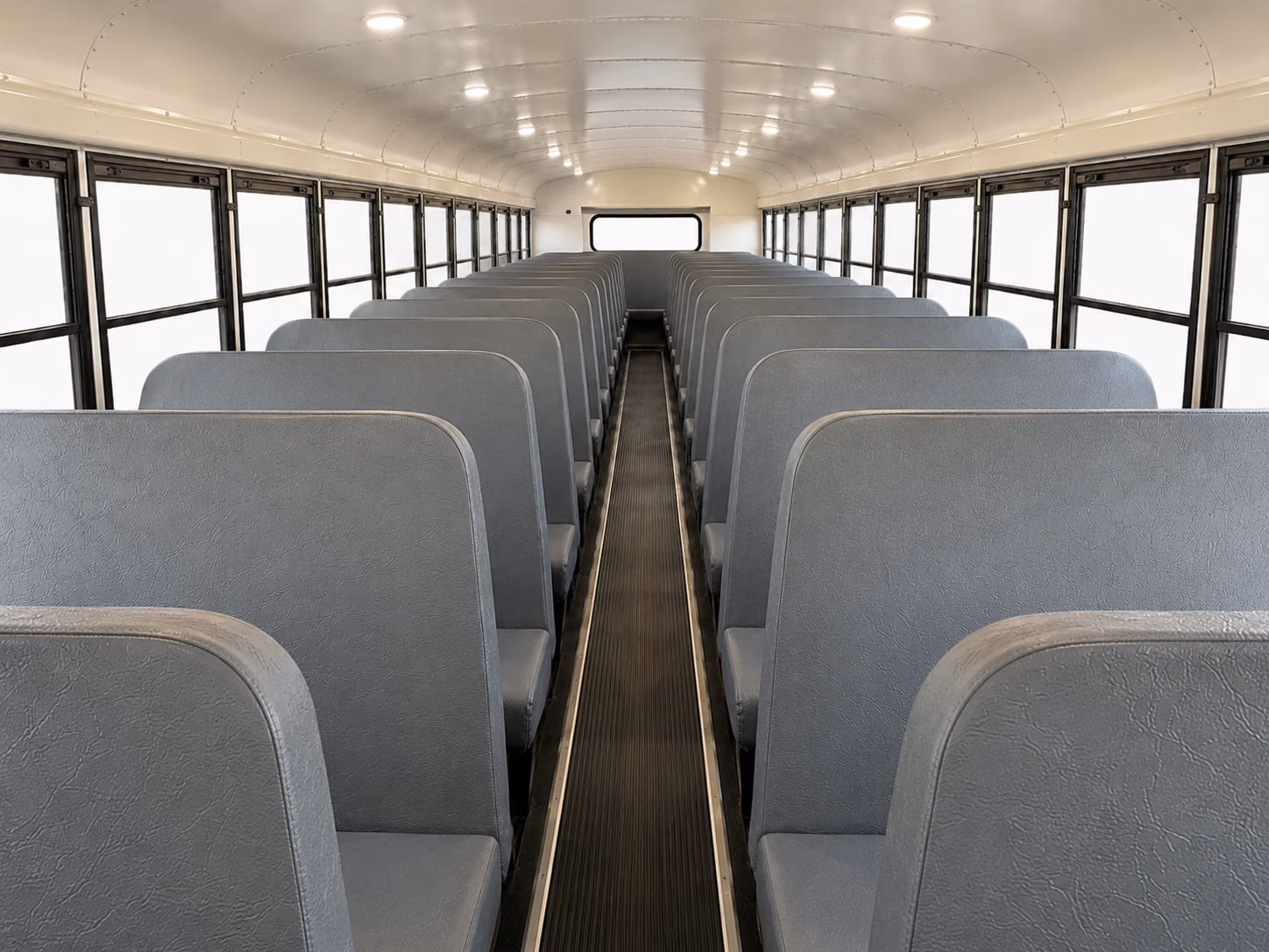 folsom school bus inside