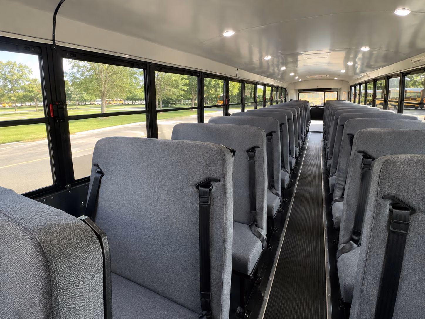 folsom school bus interior