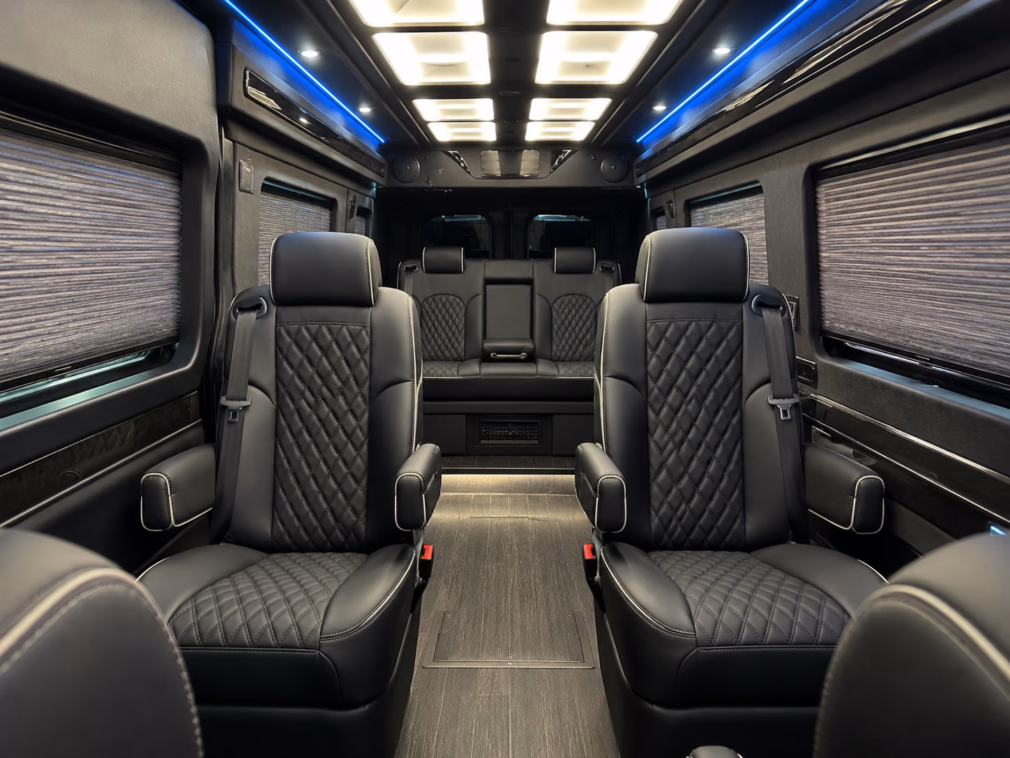 folsom sprinter van with driver inside