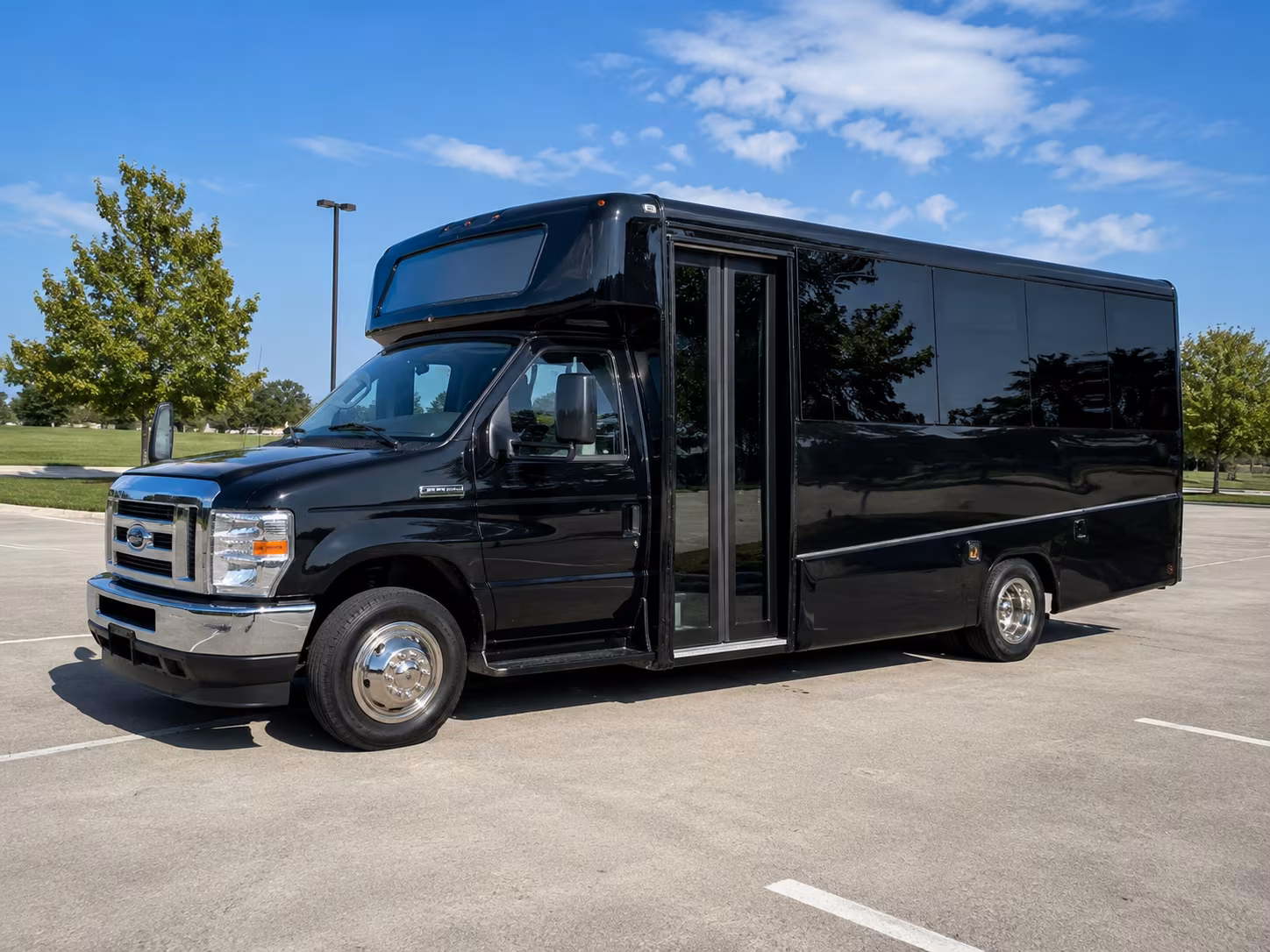 minibuses for corporate shuttles along the us 50 tech corridor